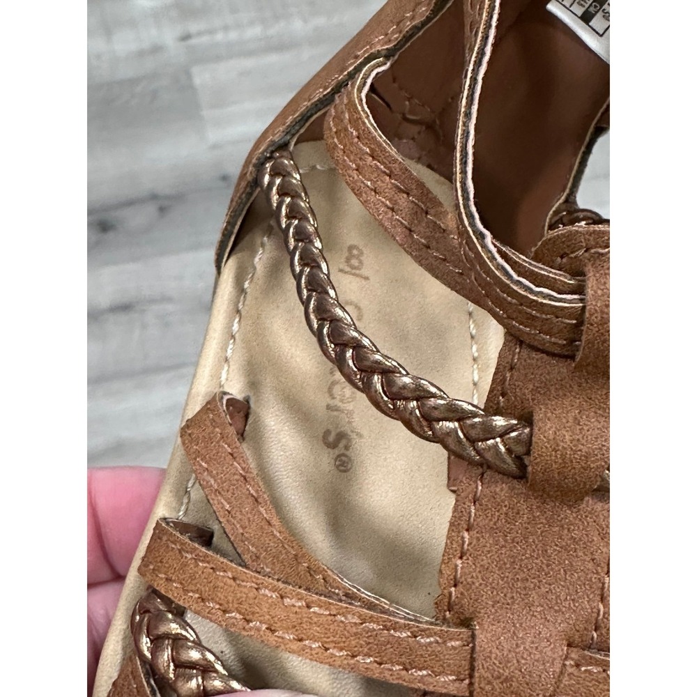 Carter toddler girl Eliana Braided Strap Sandals, size 8 - Picture 4 of 7